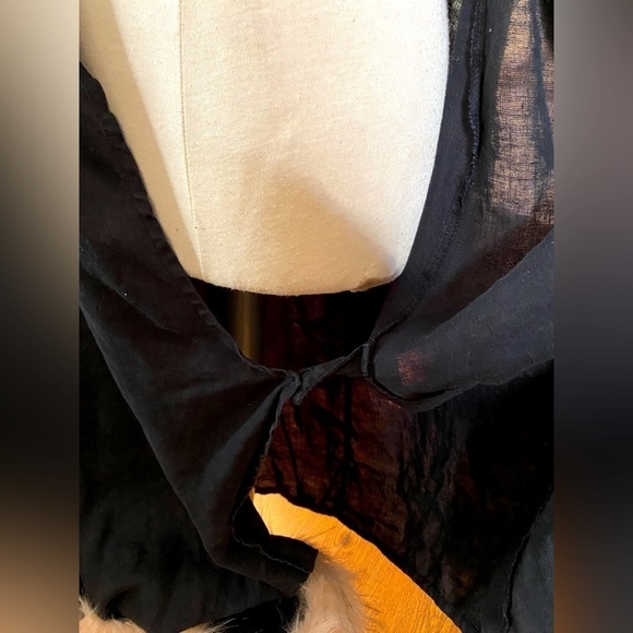 🌹Animale🌹 Linen Asymmetrical Sleeveless Button Up Dress - Picture 12 of 13